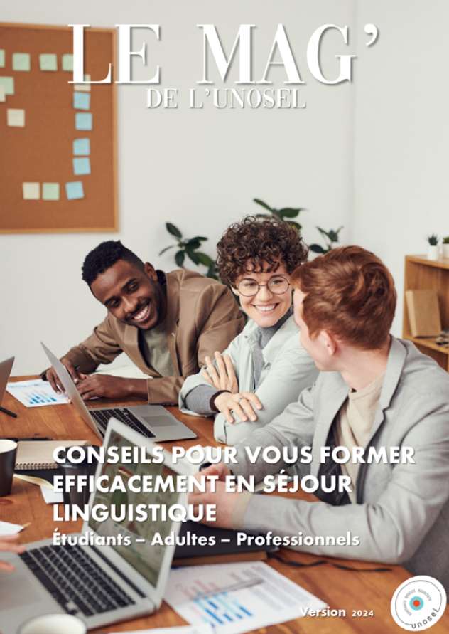Guide UNOSEL : séjours linguistiques adultes